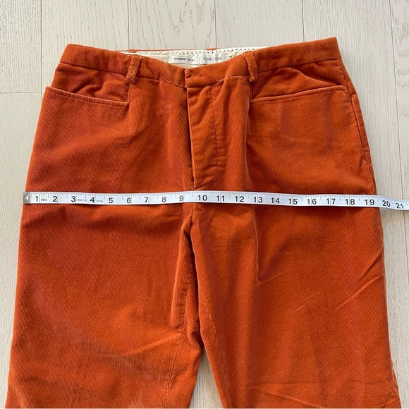 Vintage Designer Romeo Gigli Corduroy Straight Leg Button Fly Trouser Pants - Picture 11 of 15